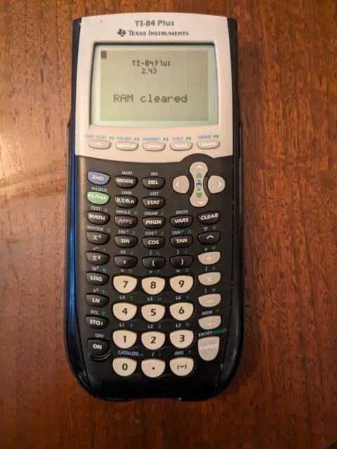 Texas Instruments TI-84 Plus Graphing Calculator 10-Digit LCD USB Calc