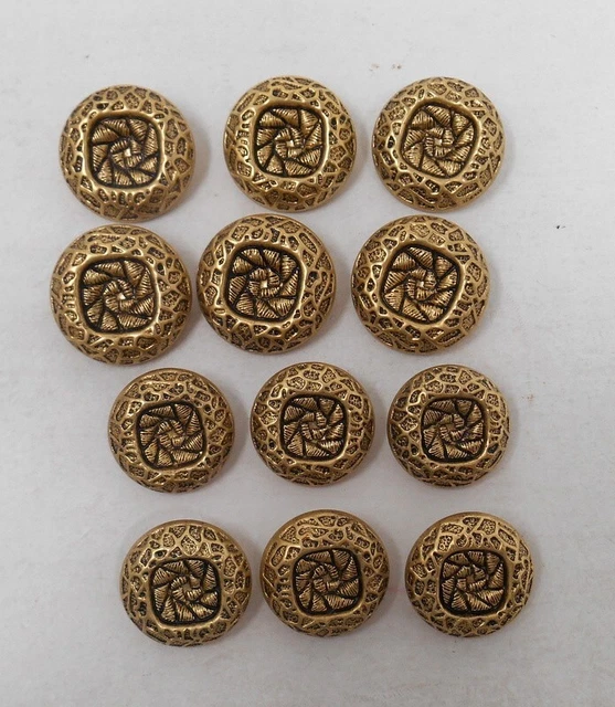 Lot de 12 Boutons vintage - Mercerie vintage