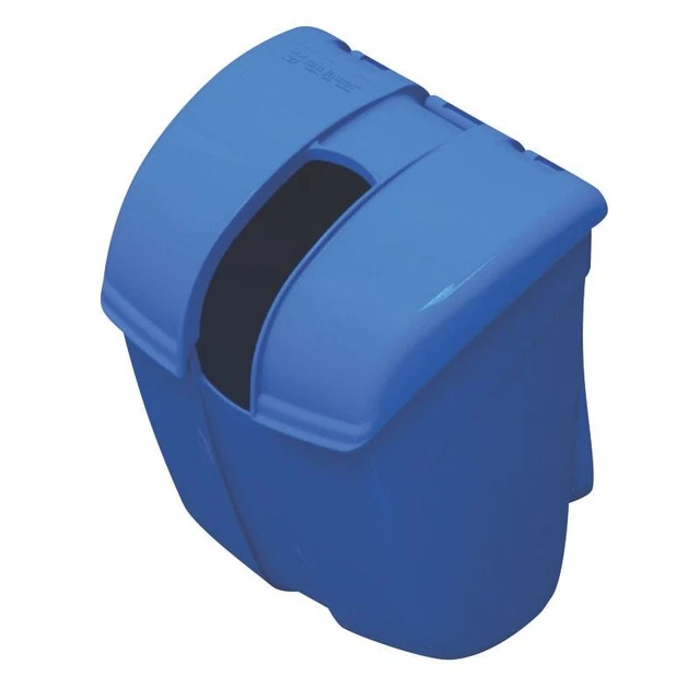 San Jamar SI2000 Saf-T-Ice Blue Scoop Caddy