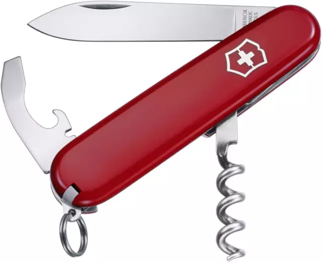 VICTORINOX 0.3303 Schweizer Taschenmesser Offiziersmesser Messer 9Fun Waiter rot