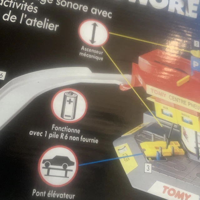 Vintage  Tomy Garage Sonore Tomica 6