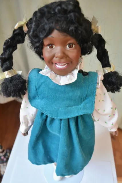 African American Porcelain Doll- Dynasty Collection-Alexis