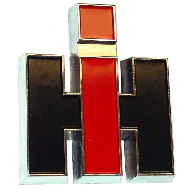 Brand New IHS745 IH Emblem (for Front or Cab Emblem) - Fits International