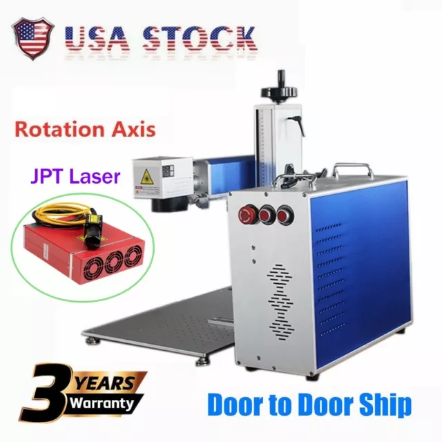 50W Split Fiber Laser Marking Machine Metal Engraving Equipment Engraver Ezcad