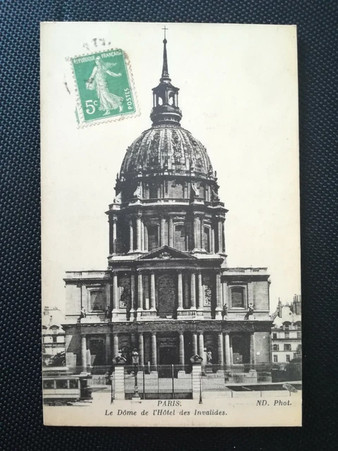CPA 75 PARIS - Le Dome de l'Hôtel des Invalides