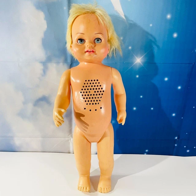Vintage 1960 Mattel - Talking Chatty Baby Cathy Doll Vinyl Head 15" Not Working Vintage 1960 Mattel - Talking Chatty Baby Cathy Doll Vinyl Head 15" Not Working