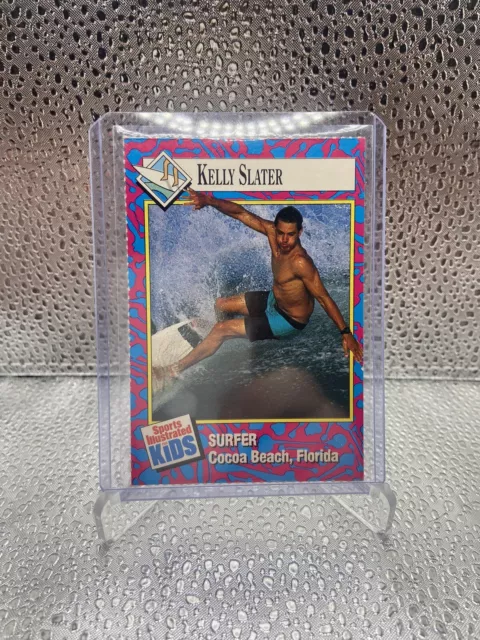 KELLY SLATER SI For Kids 1993 #175 Rookie Card Pro Surfer Sports Illustrated RC KELLY SLATER SI For Kids 1993 #175 Rookie Card Pro Surfer Sports Illustrated RC