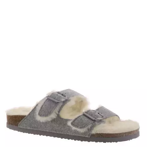 NEW Madden Girl Women's Butterfly Slide Sandals, Gray, Size 10