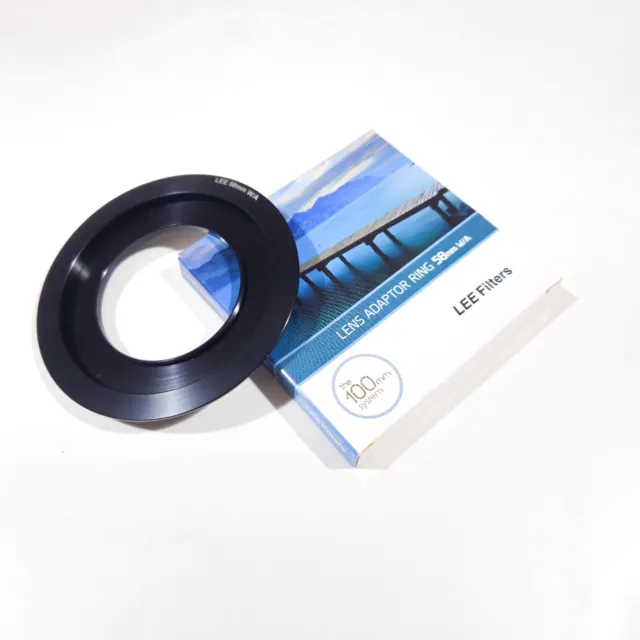 LEE Filters 58mm W/A Adaptor Ring for Foundation Kit and LEE100 Holder *MINT*