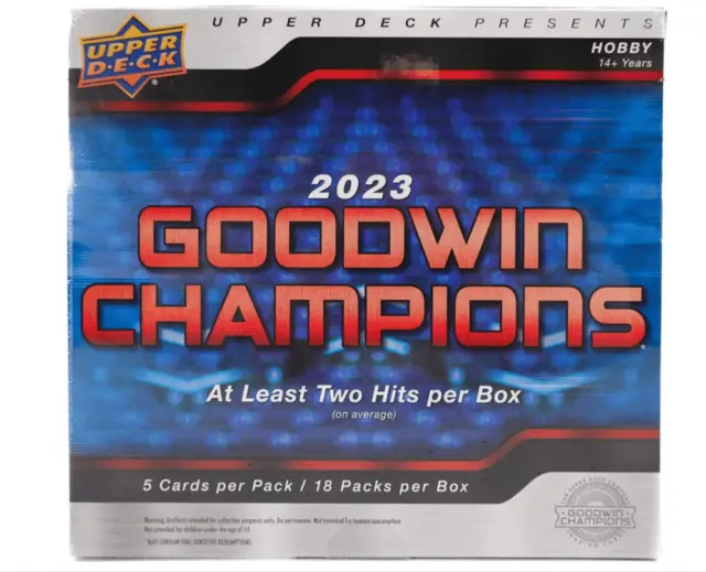 2023 Upper Deck Goodwin Champions Hobby Box