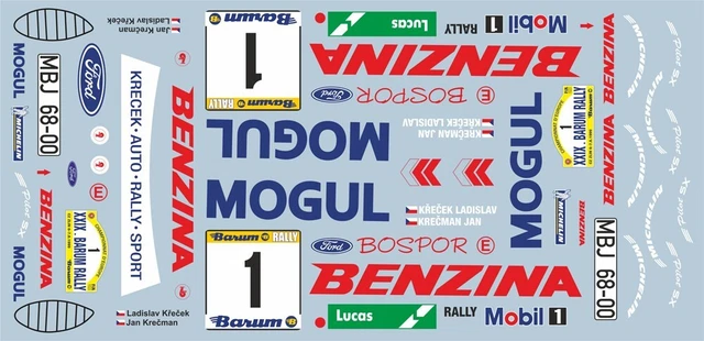 Decalcomanie Carbonio A Nido D'Ape Tameo DG12 - Scala 1/43 - Fatto In Italia