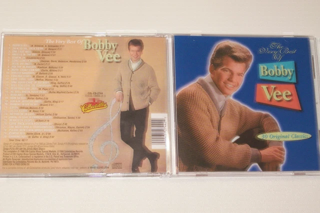 The Very Best of Bobby Vee by Bobby Vee (CD, 2006 Collectables) 30 Tracks