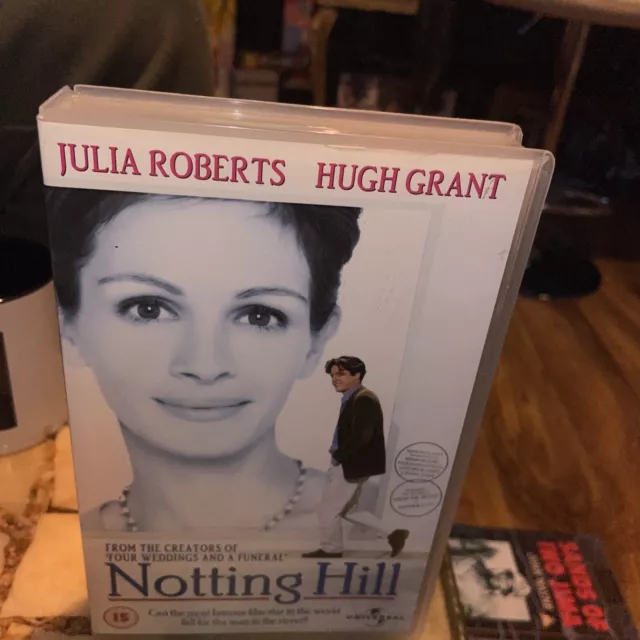 NOTTING HILL VHS Video Ex Rental Big Box Starring Emma Chambers $12.73 ...