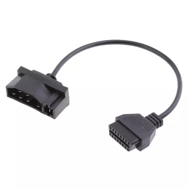 OBD1 7-Pin Male to OBD 2 OBD II 16-Pin Diagnostic Adapter Cable For  EFI