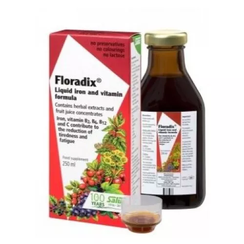 Floradix Iron & Herbs Liquid 8.5 Oz  by Gaia Herbs