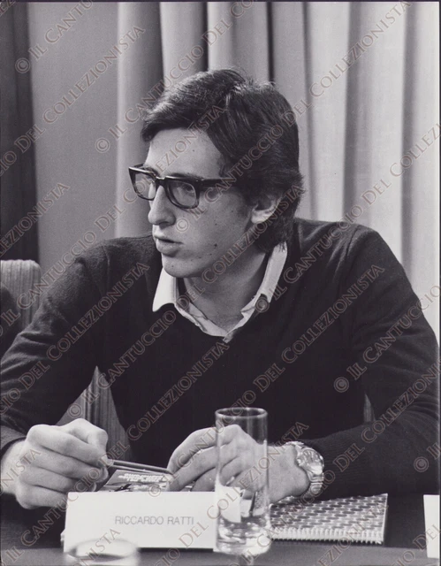 1974 RICCARDO Ratti Tavola Rotonda Giovani FM congresso Fotografia