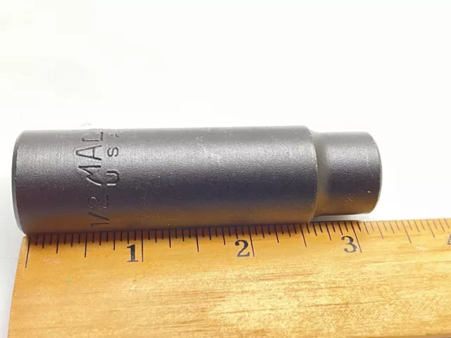 Mac Tools USA NEW 1/2" Drive 1/2" SAE Deep Impact 6 Point Socket VDP166R