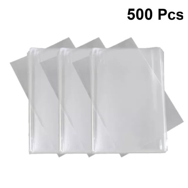 500 PCS Sacs De Friandises Transparents Sucettes Nourriture