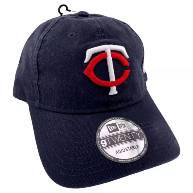 New Era Minnesota Twins MLB Team Classic Navy 9Twenty Adjustable Dad Hat Cap