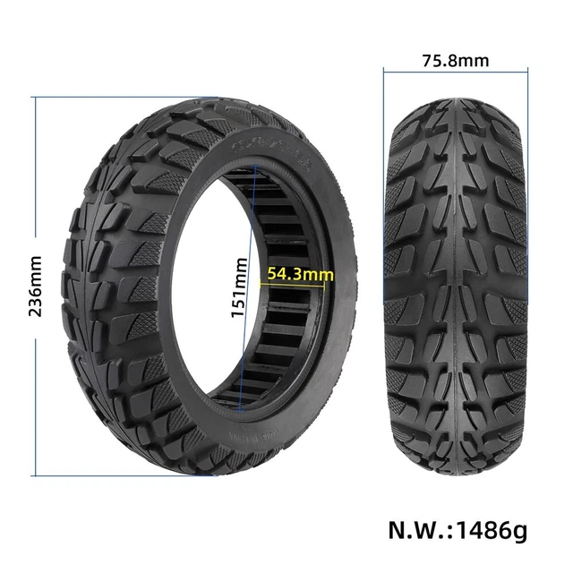 10inch Escooter Tire For Electric Scooter Tyre Replacement Rubber Universal