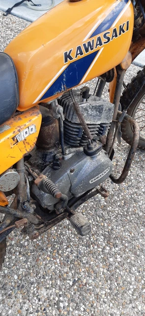 KAWASAKI KV100 1977 no reserve PicClick AU