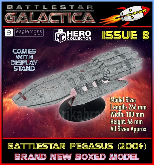 Eaglemoss The Battlestar Galactica Ships Collection: Battlestar Pegasus (2004)