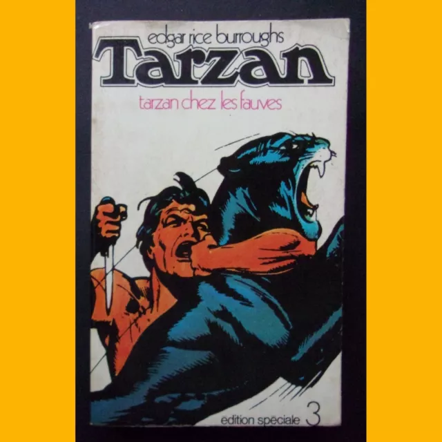 TARZAN CHEZ LES FAUVES N° 3 Edgard Rice Burroughs 1970