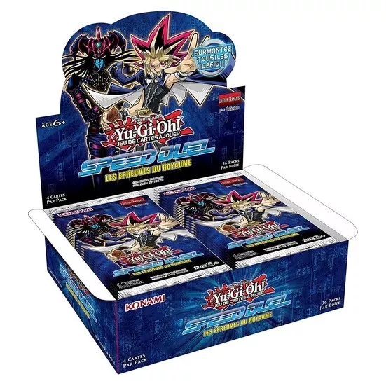 Yu-Gi-Oh! Display 24 Booster - Speed Duel : Les Epreuves du Royaume - FR Scellé