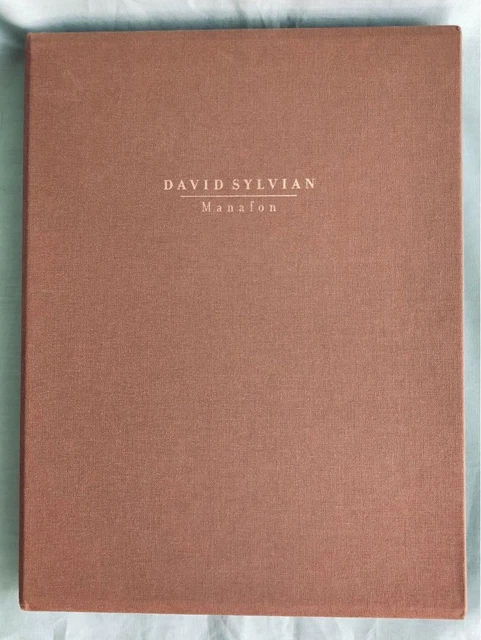 EXCELLENT] DAVID SYLVIAN Manafon autographed limited edition CD