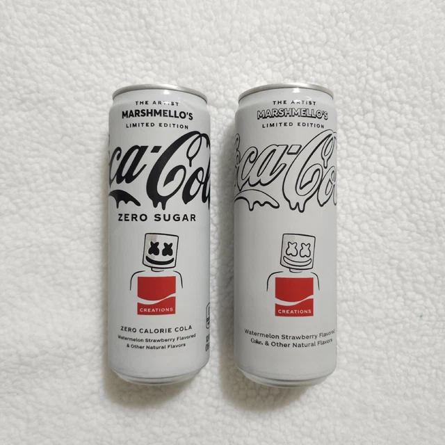 MARSHMELLO'S COCA COLA Coke Zero Creations Limited Edition Marshmallow