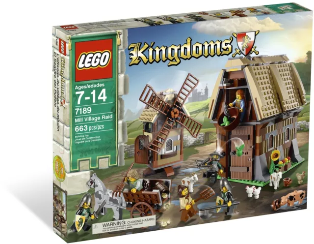 LEGO CASTLE 7189 Mill Village Raid BRAND NEW Use code MARSAVE $50 OFF (wear)