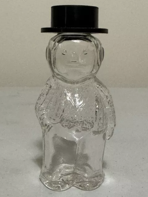 VTG FIGURAL GLASS Perfume Bottle Man in 1920s Plaid Suit w/Bakelite ...