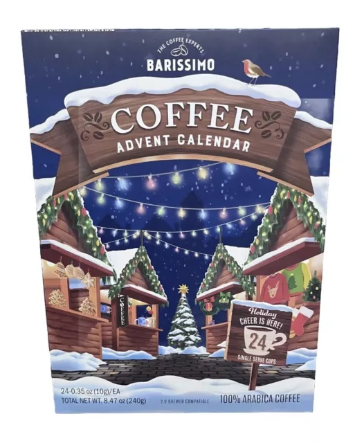 2023 ALDI COFFEE Christmas Advent Calendar 24 Delectable Flavors Single