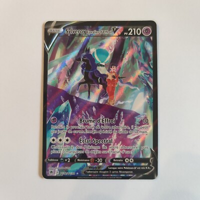 Carte Pokemon SYLVEROY TG17/TG30 V Full Art FA Epée et Bouclier 10 EB10 FR NEUF 