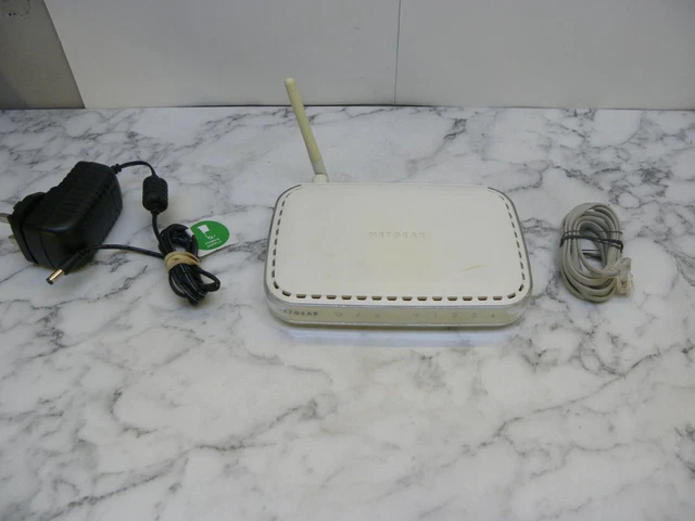 NETGEAR WIRELESS ADSL FIREWALL ROUTER DG834G v3 54 Mbps  4 x LAN DG834Gv3 #B173