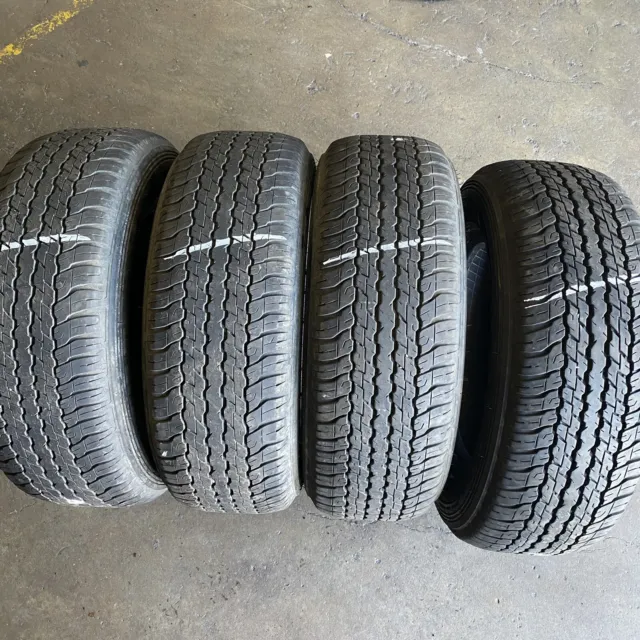 265/65R17 - 4 used tyres DUNLOP AT25 GRANDTREK