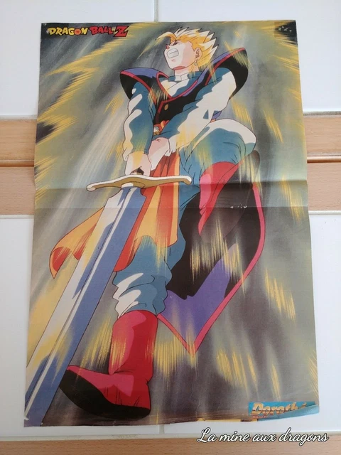 A.B.S Dragon Ball Z 3D Lenticular Hologram Anime Wall Poster, Goku vs Bardock