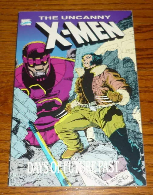 The Uncanny X-Men Days Of Future Past 1989 squarebound comic book John Byrne