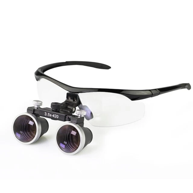 Dental Loupes 2.5X 3.5X Magnification Binocular Medical Magnifier Dentistry Surg