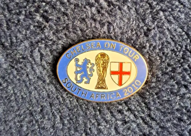 Chelsea Fc Pin Badge Chelsea On Tour South Africa 2010
