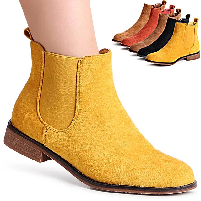 Chaussures Femme Velours Bottines Chelsea Boots Bottes Bottines Bottes