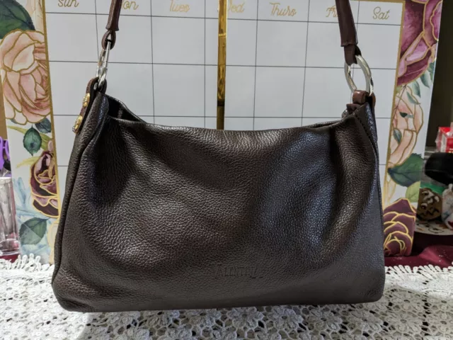 Valentina, Italy, Chocolate Buttery Soft Leather Purse