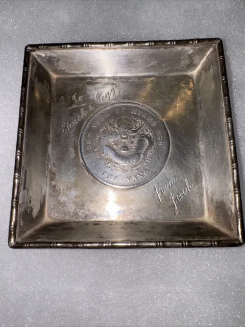 sterling silver ashtray