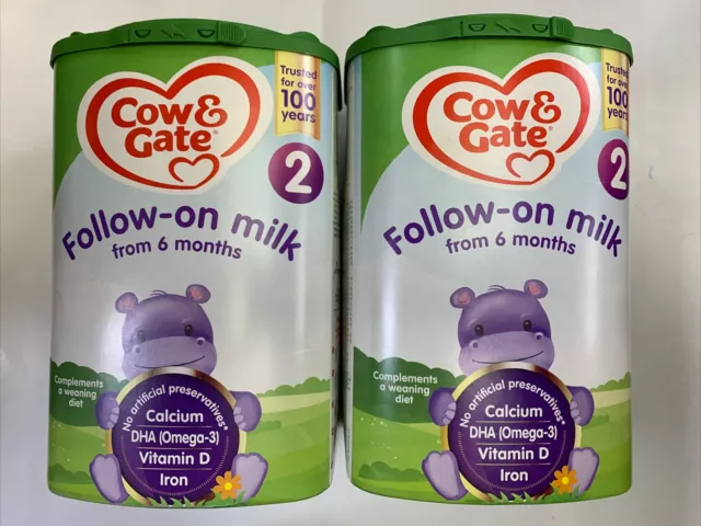 Cow & Gate Follow On Milk From 6 Months 800g X 2