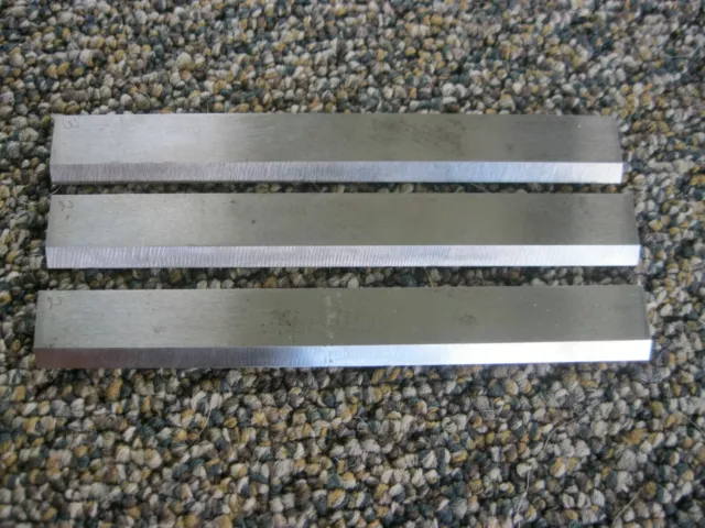6" jointer knives made in the USA, vintage bellott wisconsin