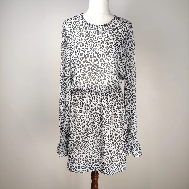 Kookai leopard print dress discount