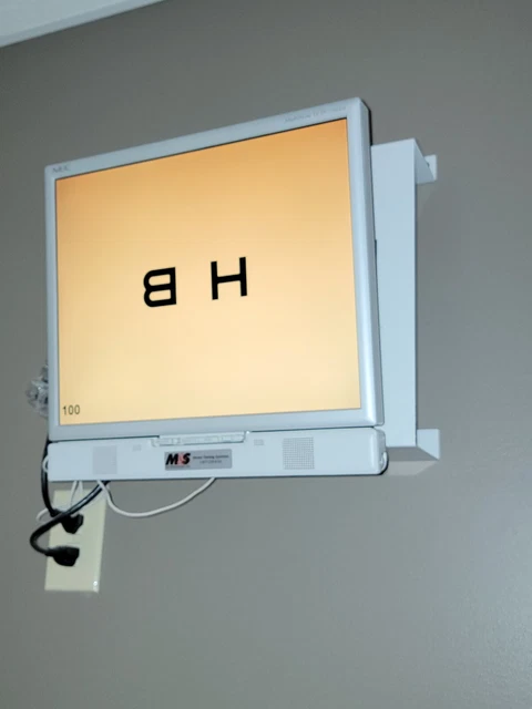 M&S Digital Visual Acuity chart with remote- Used