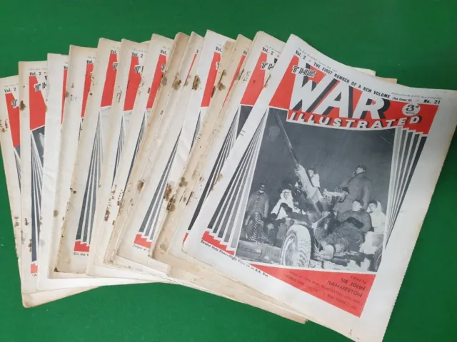 The War Illustrated WWII World War 2 1940s Magazine Newspaper - CHOOSE AN ISSUE