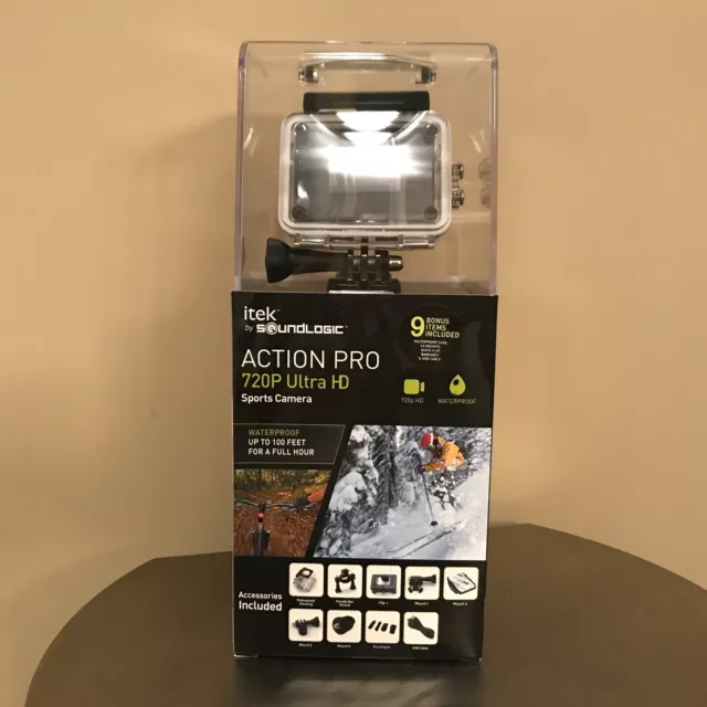 ITEK  Action Pro Sports Camera 720P ultra HD by soundlogic