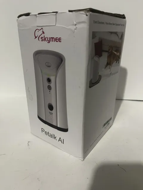 Skymee Petalk AI Dog Camera treat dispenser Wifi Alexa compatible | Refurbished